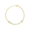 Marguerit Forgyldt Armbånd - 90117519-M