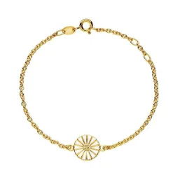 Marguerit Forgyldt Armbånd - 9015030-M