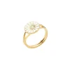 Marguerit Forgyldt Guld Ring 11mm - 907011-M