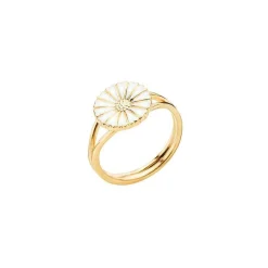 Marguerit Forgyldt Guld Ring 11mm - 907011-M