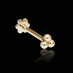 MARIA TASH Ball Trinity Threaded Stud 2,5mm