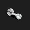 MARIA TASH Invisible Set Diamond 2mm Hvidguld