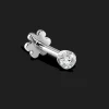 MARIA TASH Invisible Set Diamond 1,5mm Hvidguld