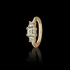 MARIA TASH 18kt Diamond Princess Creol