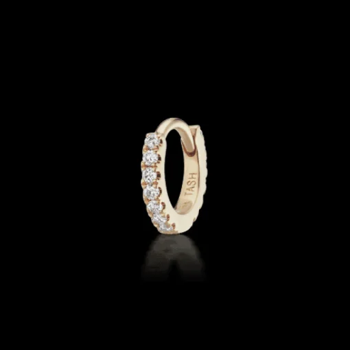 MARIA TASH 5mm Diamond Eternity Ring 18kt