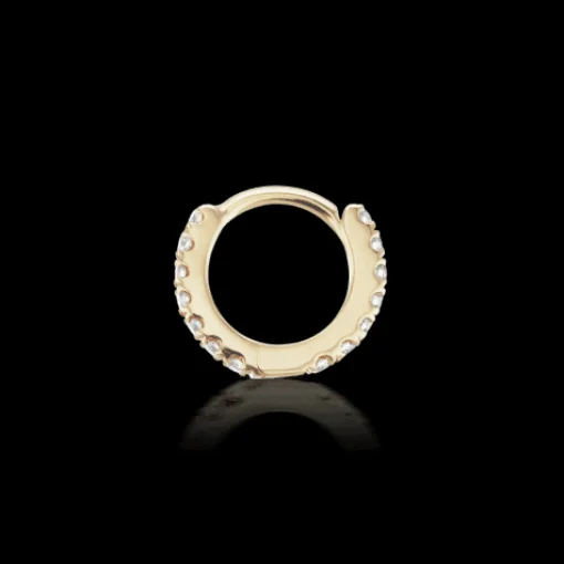MARIA TASH 5mm Diamond Eternity Ring 18kt