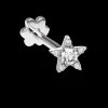 MARIA TASH 4.5mm Diamond Star Threaded Stud 18kt hvidguld