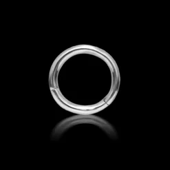 MARIA TASH 6.5mm Plain Ring 14kt hvidguld