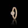 MARIA TASH 6.5mm Scalloped Diamond Clicker 18Kt guld
