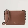 Mulberry Clovelly Pouch Micro Classic Grain Bright Oak