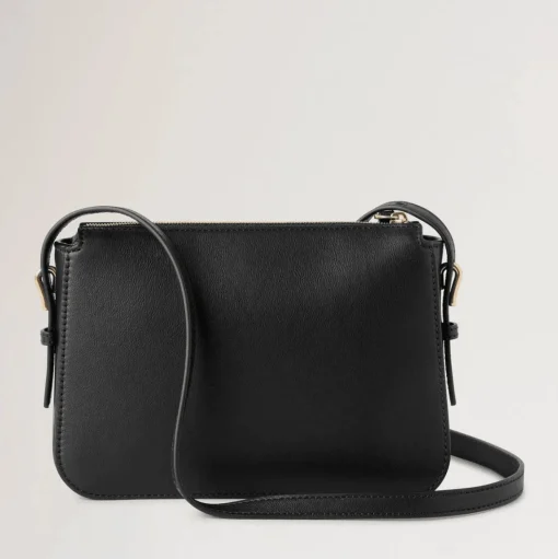 Mulberry Clovelly Pouch Micro Classic Grain Black