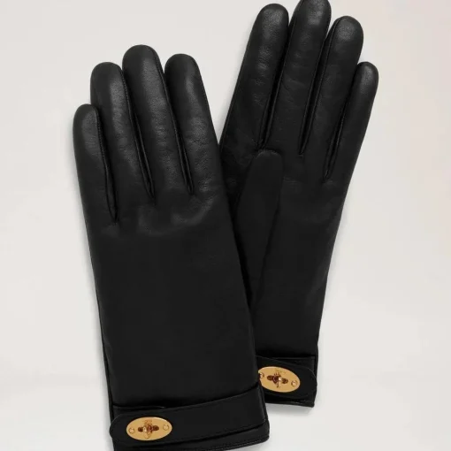 Mulberry Darley Gloves Nappa Leather Black