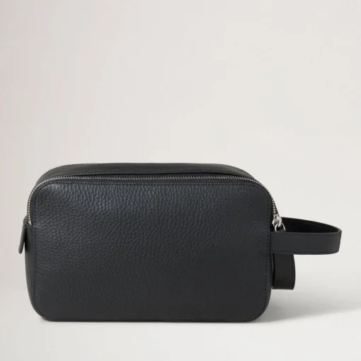 Mulberry Double Zip Wash Case Heavy Grain
