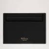 Mulberry Kortholder - Continental Credit Card Slip Natural Grain Black