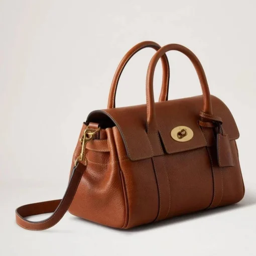 Mulberry Small Bayswater Satchel NVT Oak
