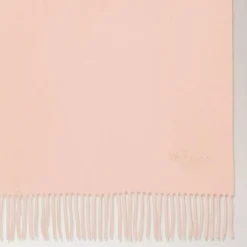 Mulberry Solid Merino Wool Scarf Rosewater