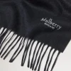 Mulberry Sort Cashmere Tørklæde 30x195