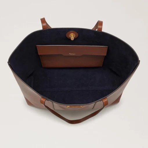 Mulberry Taske - Bayswater Tote Small Classic Grain Oak