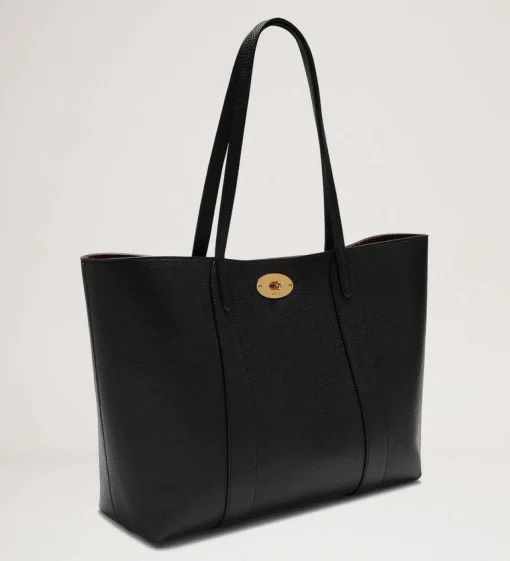 Mulberry Taske - Bayswater Tote Classic Grain Black