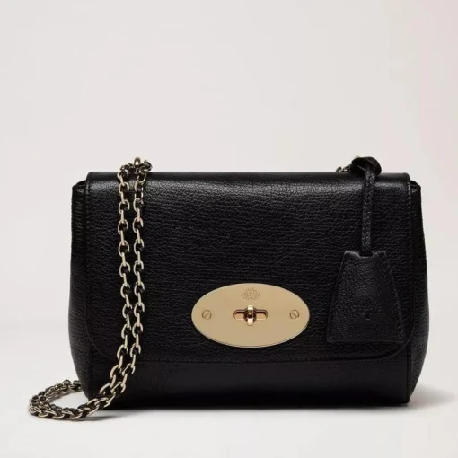 Mulberry Taske -  Lily Black Glossy Goat