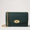 Mulberry Taske - Small Darley Mulberry Green Heavy Grain