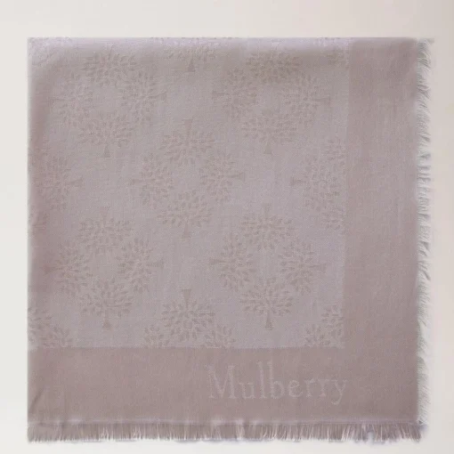 Mulberry Tree Square Silk Organic Cotton Rosewater