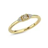 Nuran 14kt Champagne Diamant Ring - A3080CH