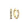 Nuran 14kt Diamant Creoler 0.28Ct W/Si 14 mm