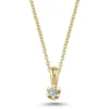 Nuran 14kt Star Vedhæng 0.05ct W.Si