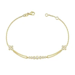 Nuran Olivia Armbånd Med Diamanter
