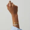 Pernille Corydon Cloud Forgyldt Armbånd