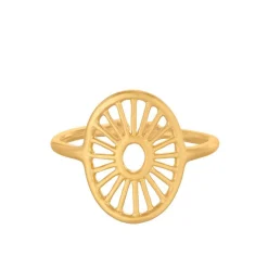Pernille Corydon Small Daylight Ring sølvforgyldt - R-472-G