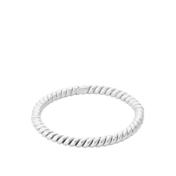 Pernille Corydon Twisted Ring sølv - R-229-S