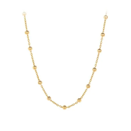 Pernille Corydon Vega Necklace  sølv forgyldt - N-718-GP