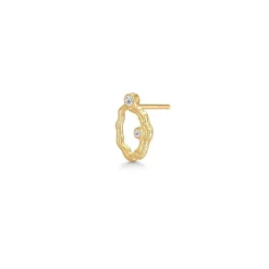 Polar Jewelry Aurora Forgyldt Ørestik Single