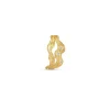 Polar Jewelry Cosmos Forgyldt Hoop Single