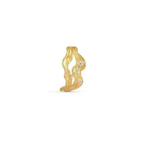 Polar Jewelry Cosmos Forgyldt Hoop Single