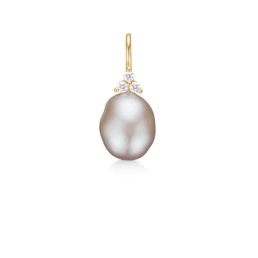 Ro Copenhagen 18kt Fryd Rosa Perle Vedhæng