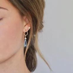 Ro Copenhagen 18kt Fryd Wave Diamant Ørestik Højre