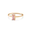 Ro Copenhagen 18kt Nord Mini Ring - Pink Turmalin