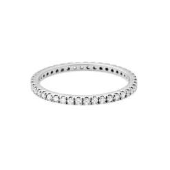 Ro Copenhagen 18kt Rock Classic Diamant Ring Hvidguld