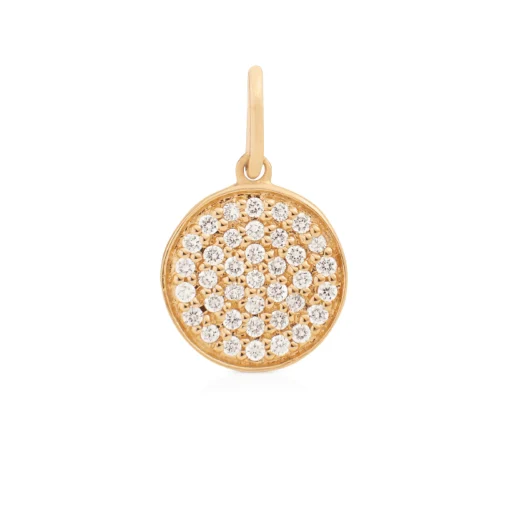 Ro Copenhagen 18kt Rock Diamant Vedhæng 10mm