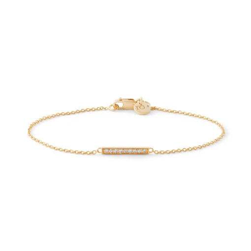 Ro Copenhagen 18kt Rock Square Armbånd