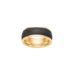 Son Of Noa Carbon Eye Ring I Stål - IP Gold