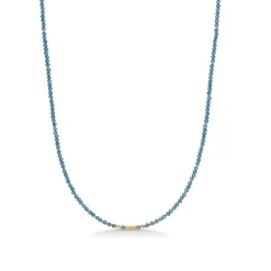 Studio Z Evergreen Halskæde Med London Blue Topas - 8226851