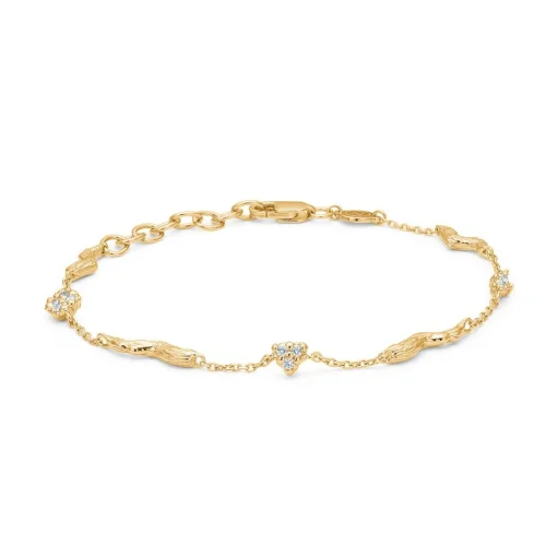 Studio Z Tangled Forgyldt Armbånd