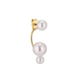 The Earring Shop Sway Forgyldt Perle Ørestik - FW2020
