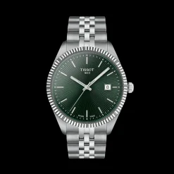 TISSOT BALLADE 40MM MED GRØN GUILLOCHÉ SKIVE