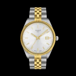 TISSOT BALLADE 40MM MED GUILLOCHÉ SØLV URSKIVE