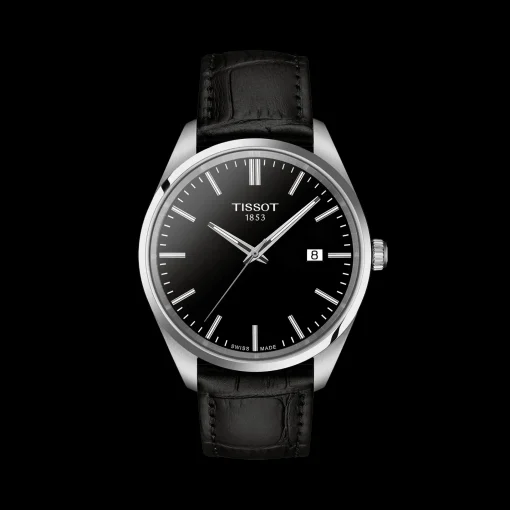 TISSOT PR 100 QUARTZ MED SORT URSKIVE 40MM